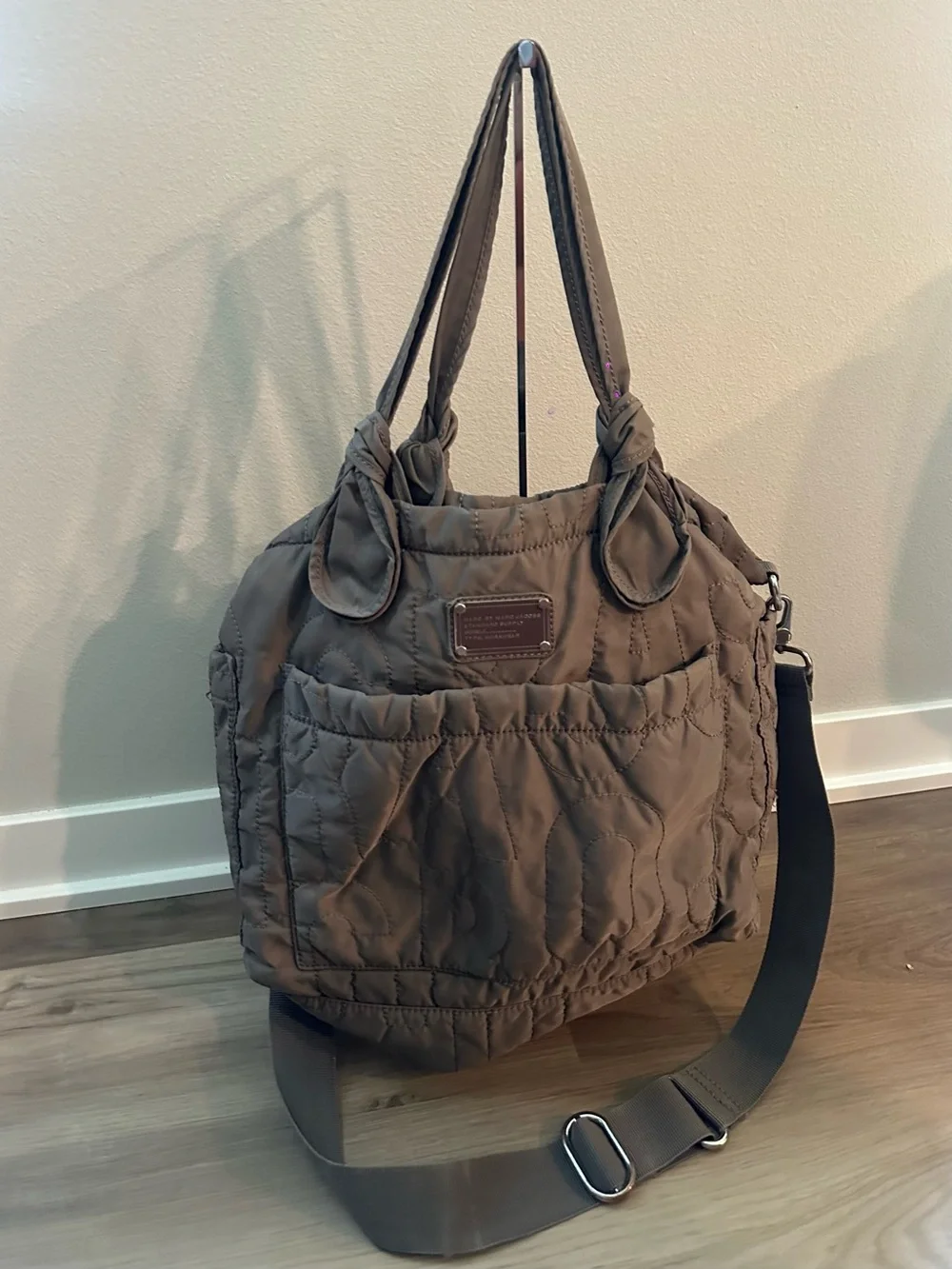 Marc by Marc Jacob’s Quilted Nylon Diaper Bag